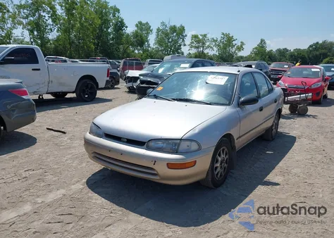 1997 Geo Prizm Lsi из США, поврежденный, VIN 1Y1SK5288VZ437908